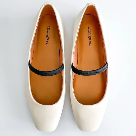 Indigo Rd. square toe ballet flats. - Picture 4 of 14